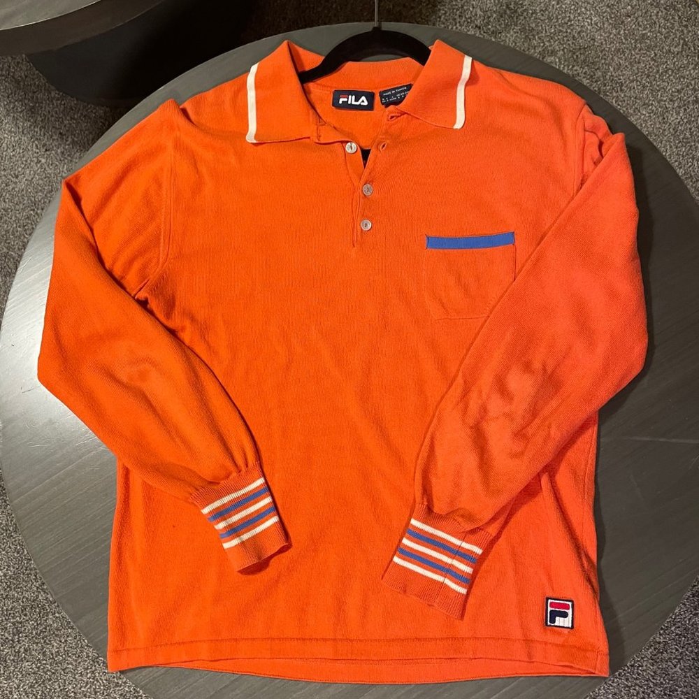 Fila Vintage Polo Long Sleeve